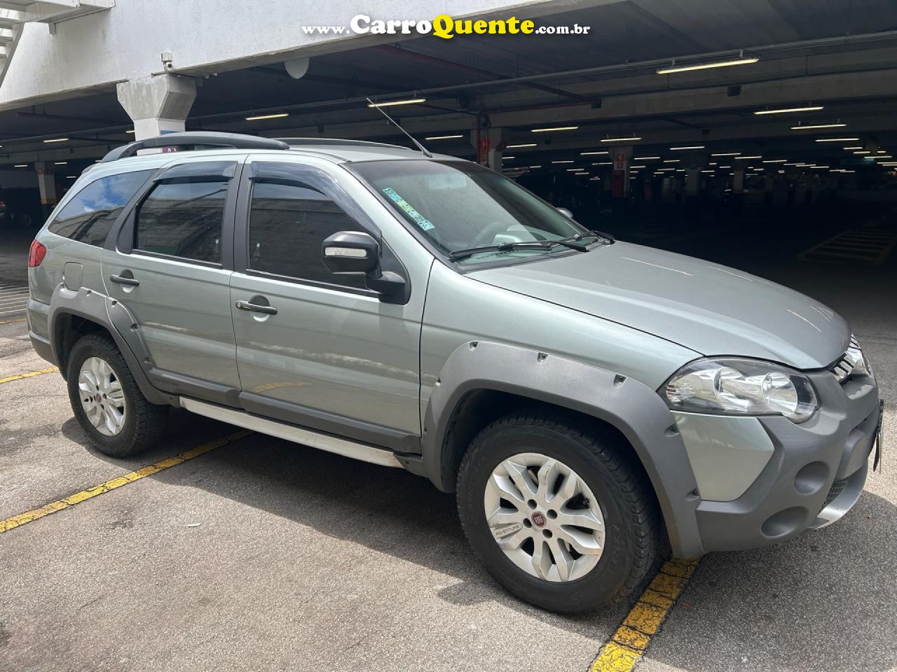 FIAT   PALIO WEEK. ADVADV TRYON 1.8 MPI FLEX   CINZA 2014 1.8 FLEX - Loja