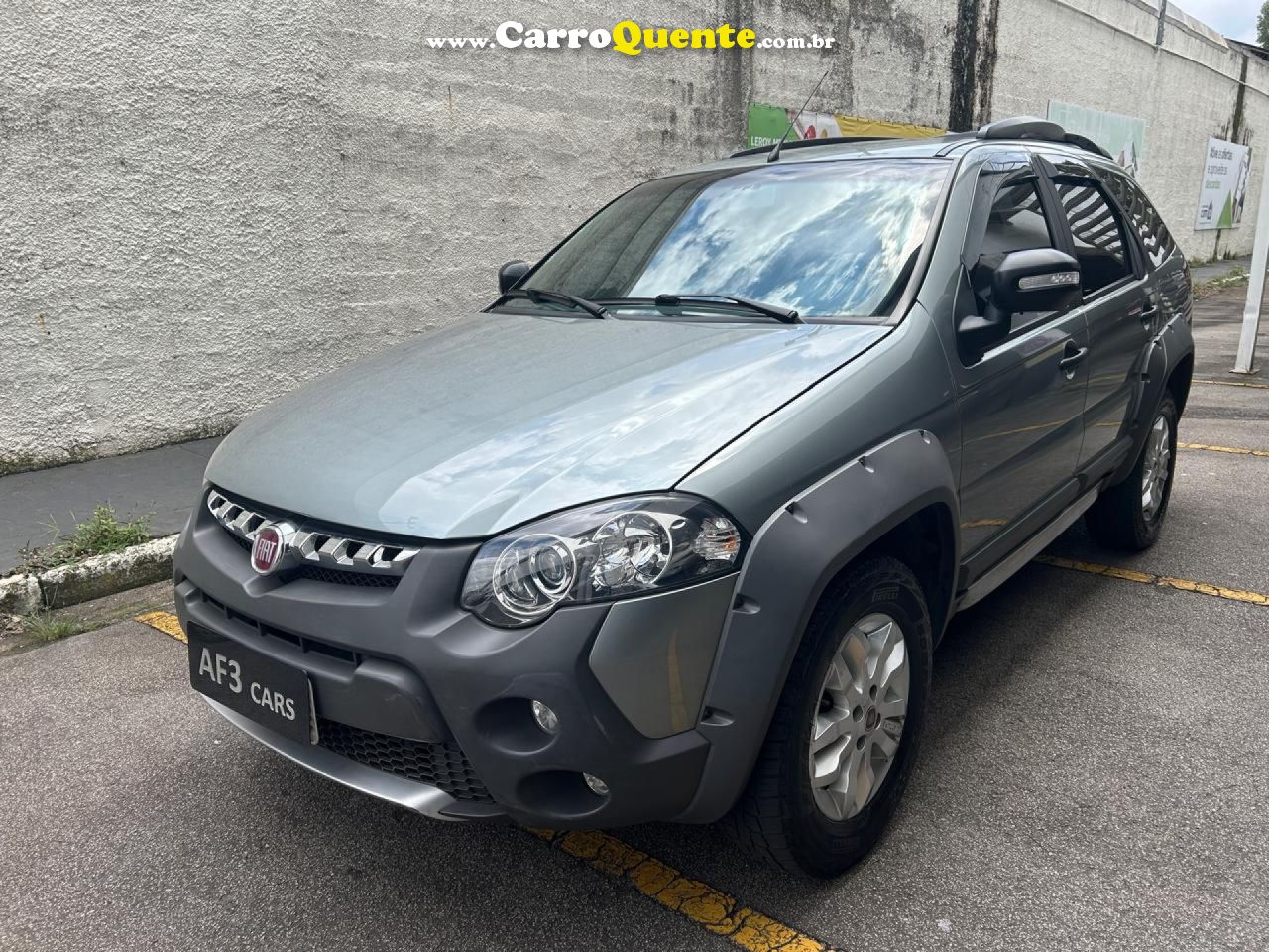 FIAT   PALIO WEEK. ADVADV TRYON 1.8 MPI FLEX   CINZA 2014 1.8 FLEX - Loja