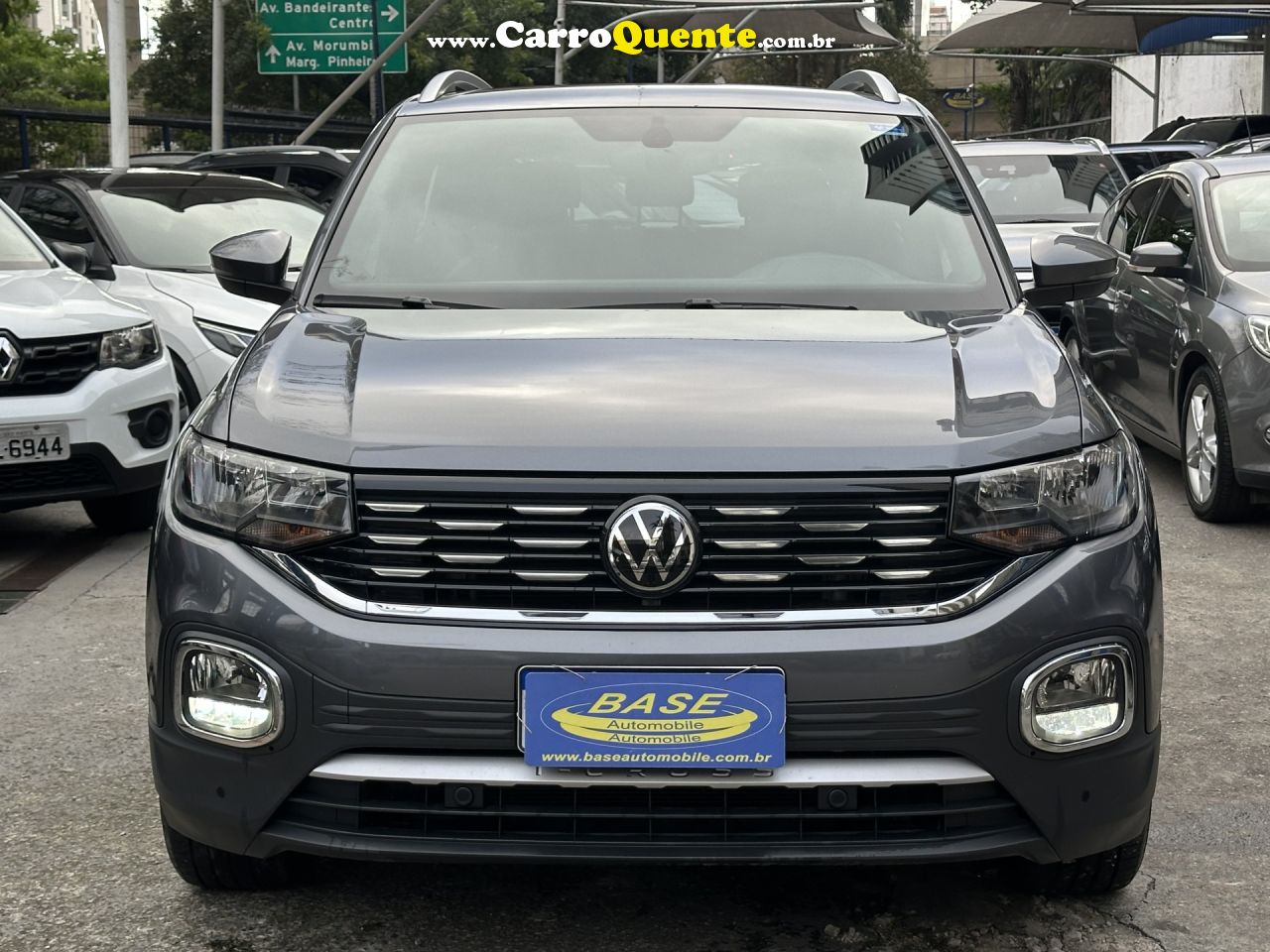 VOLKSWAGEN   T-CROSS HIG. 250 TSI 1.4 FLEX 16V 5P AUT   CINZA 2024 1.4 TSI FLEX - Loja
