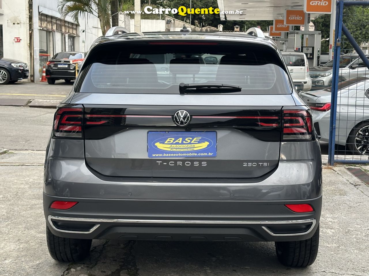 VOLKSWAGEN   T-CROSS HIG. 250 TSI 1.4 FLEX 16V 5P AUT   CINZA 2024 1.4 TSI FLEX - Loja