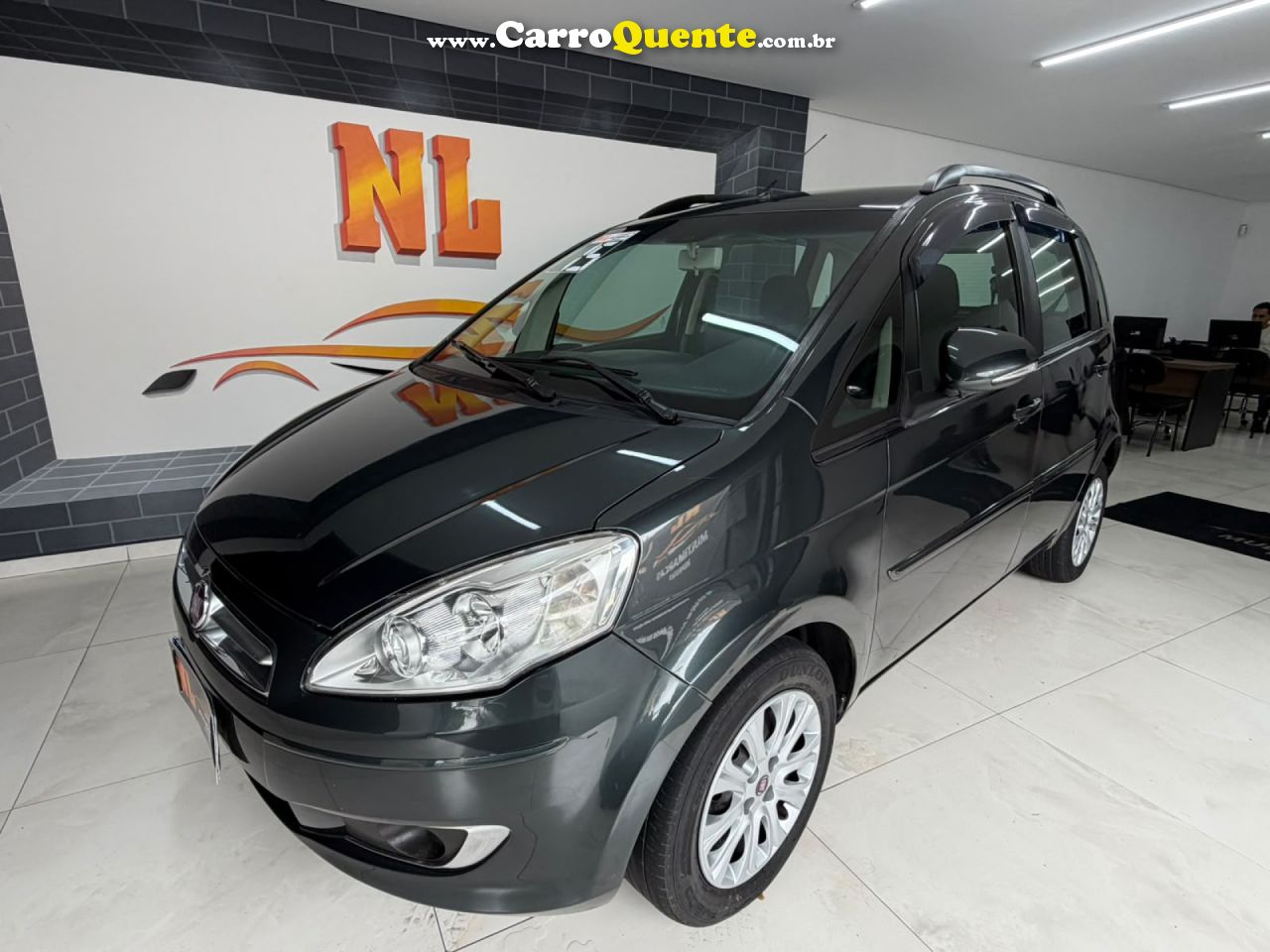 FIAT   IDEA ATTRACTIVE 1.4 FIRE FLEX 8V 5P   CINZA 2015 1.4 FLEX - Loja