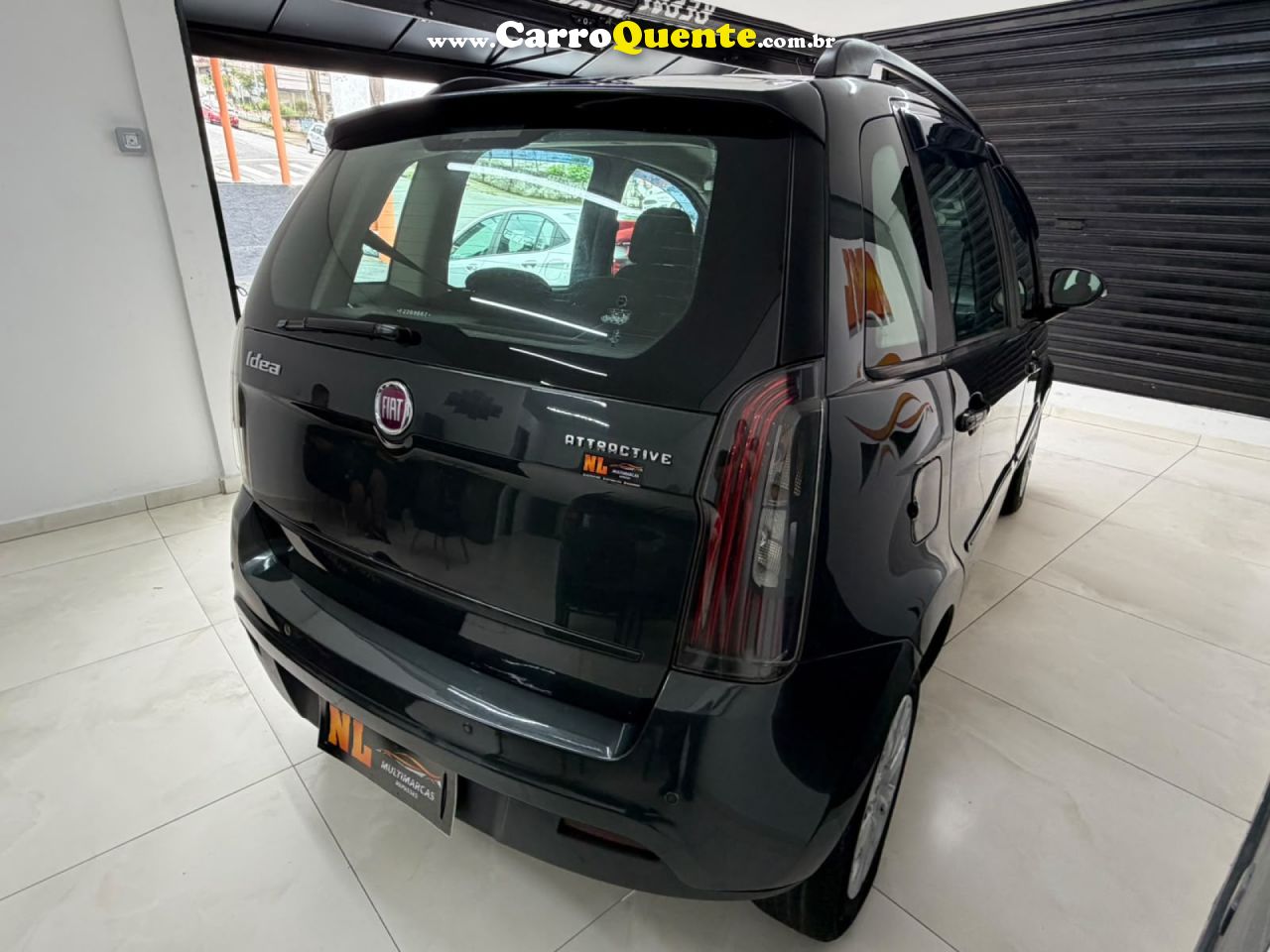 FIAT   IDEA ATTRACTIVE 1.4 FIRE FLEX 8V 5P   CINZA 2015 1.4 FLEX - Loja