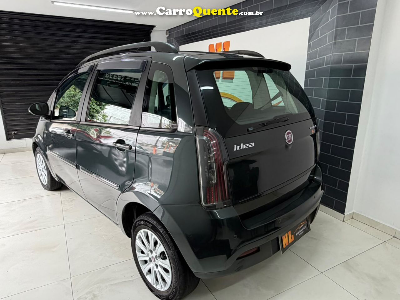 FIAT   IDEA ATTRACTIVE 1.4 FIRE FLEX 8V 5P   CINZA 2015 1.4 FLEX - Loja