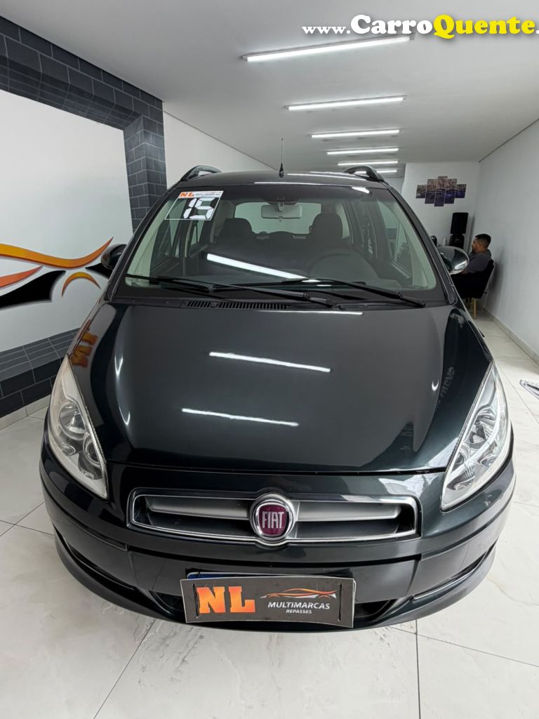 FIAT   IDEA ATTRACTIVE 1.4 FIRE FLEX 8V 5P   CINZA 2015 1.4 FLEX - Loja