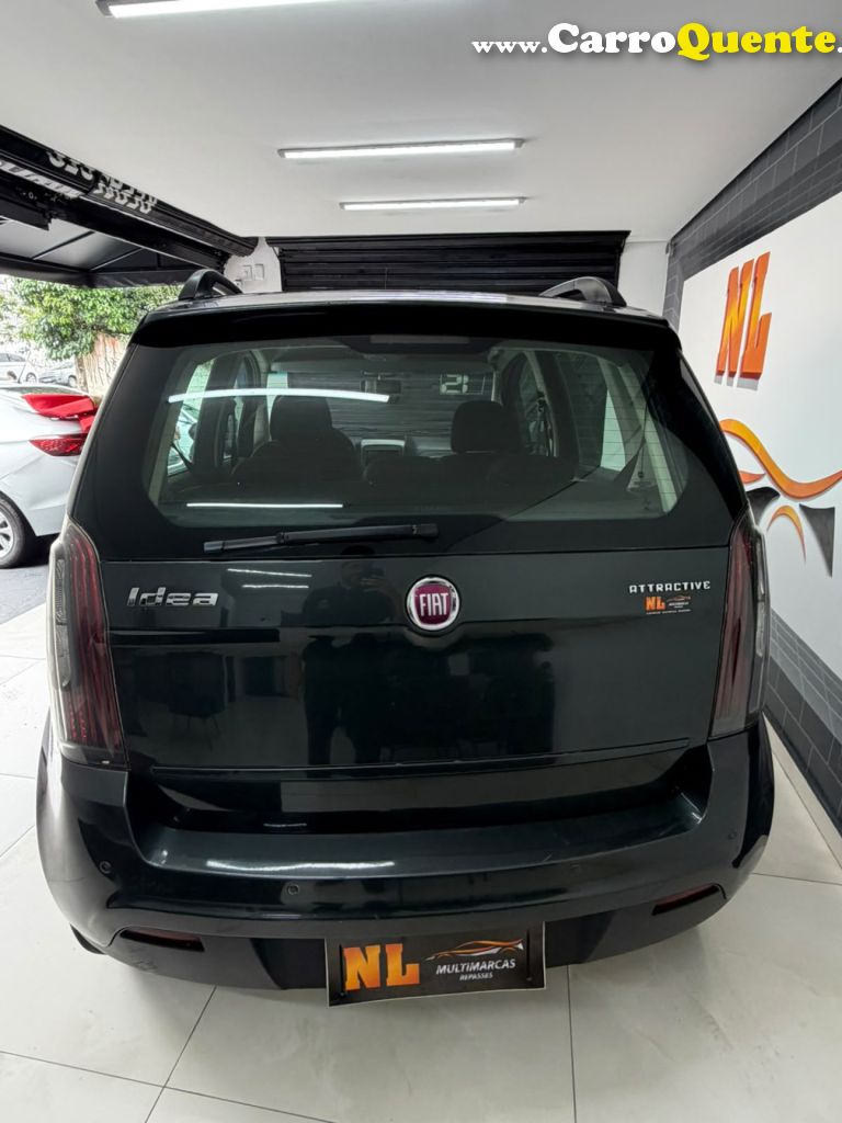 FIAT   IDEA ATTRACTIVE 1.4 FIRE FLEX 8V 5P   CINZA 2015 1.4 FLEX - Loja