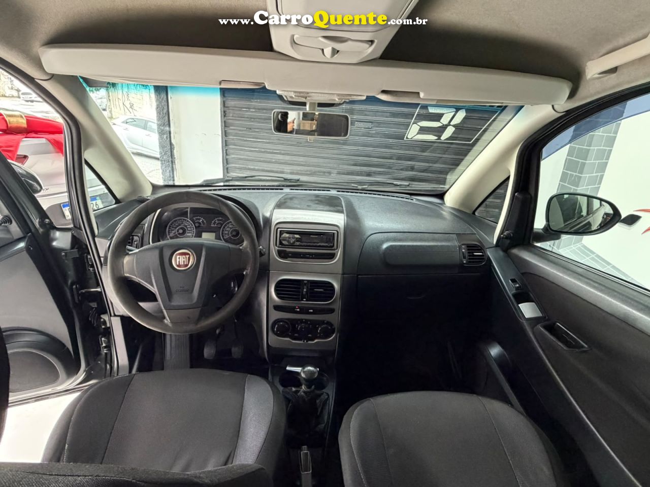 FIAT   IDEA ATTRACTIVE 1.4 FIRE FLEX 8V 5P   CINZA 2015 1.4 FLEX - Loja