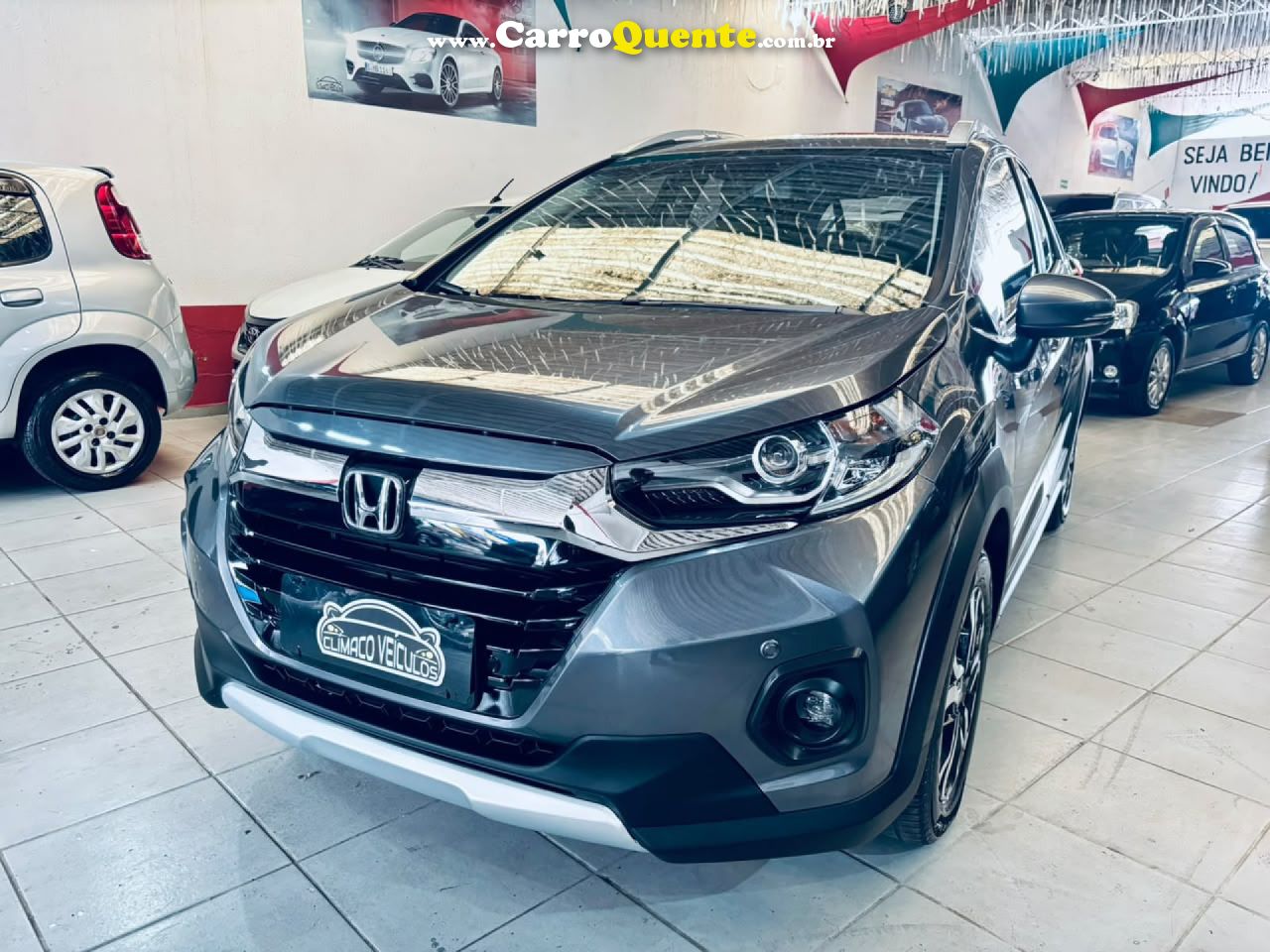 HONDA   WR-V EXL 1.5 FLEXONE 16V 5P AUT.   CINZA 2021 1.5 FLEX - Loja