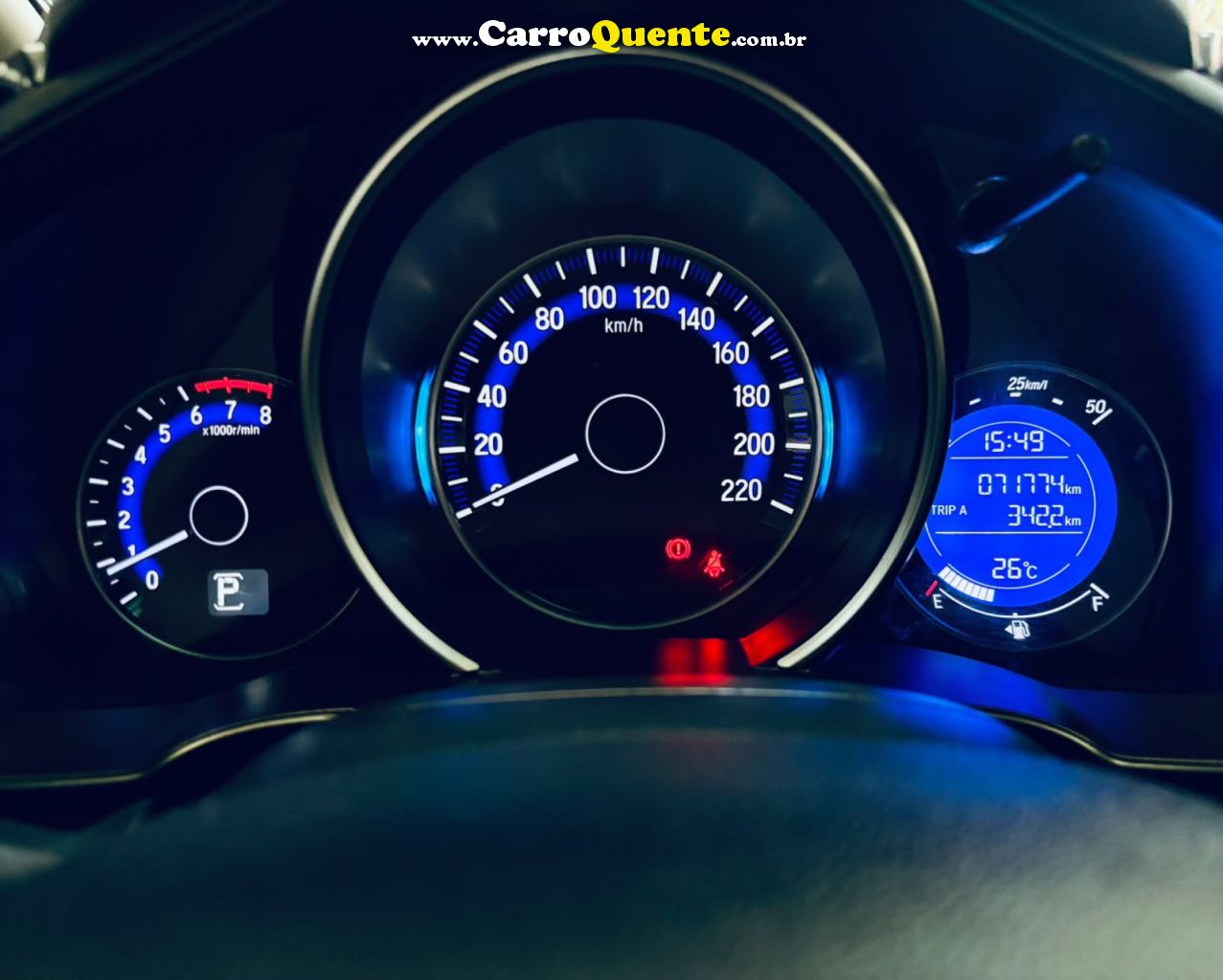 HONDA   WR-V EXL 1.5 FLEXONE 16V 5P AUT.   CINZA 2021 1.5 FLEX - Loja