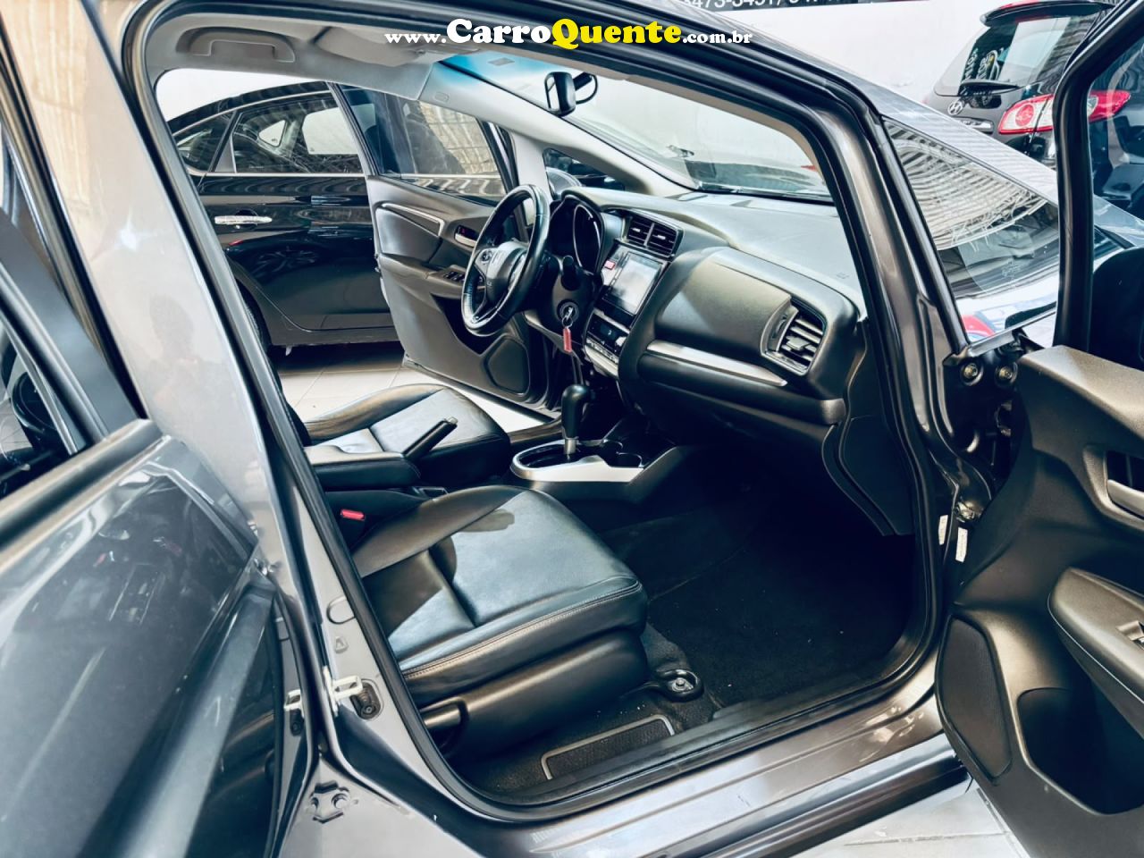 HONDA   WR-V EXL 1.5 FLEXONE 16V 5P AUT.   CINZA 2021 1.5 FLEX - Loja