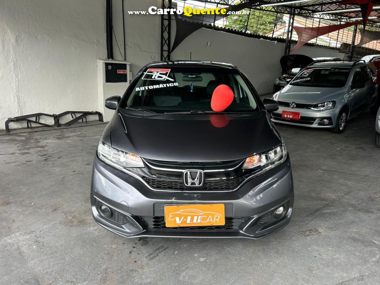 HONDA   FIT EXL 1.5 FLEXFLEXONE 16V 5P AUT   CINZA 2016 1.5 FLEX - Loja
