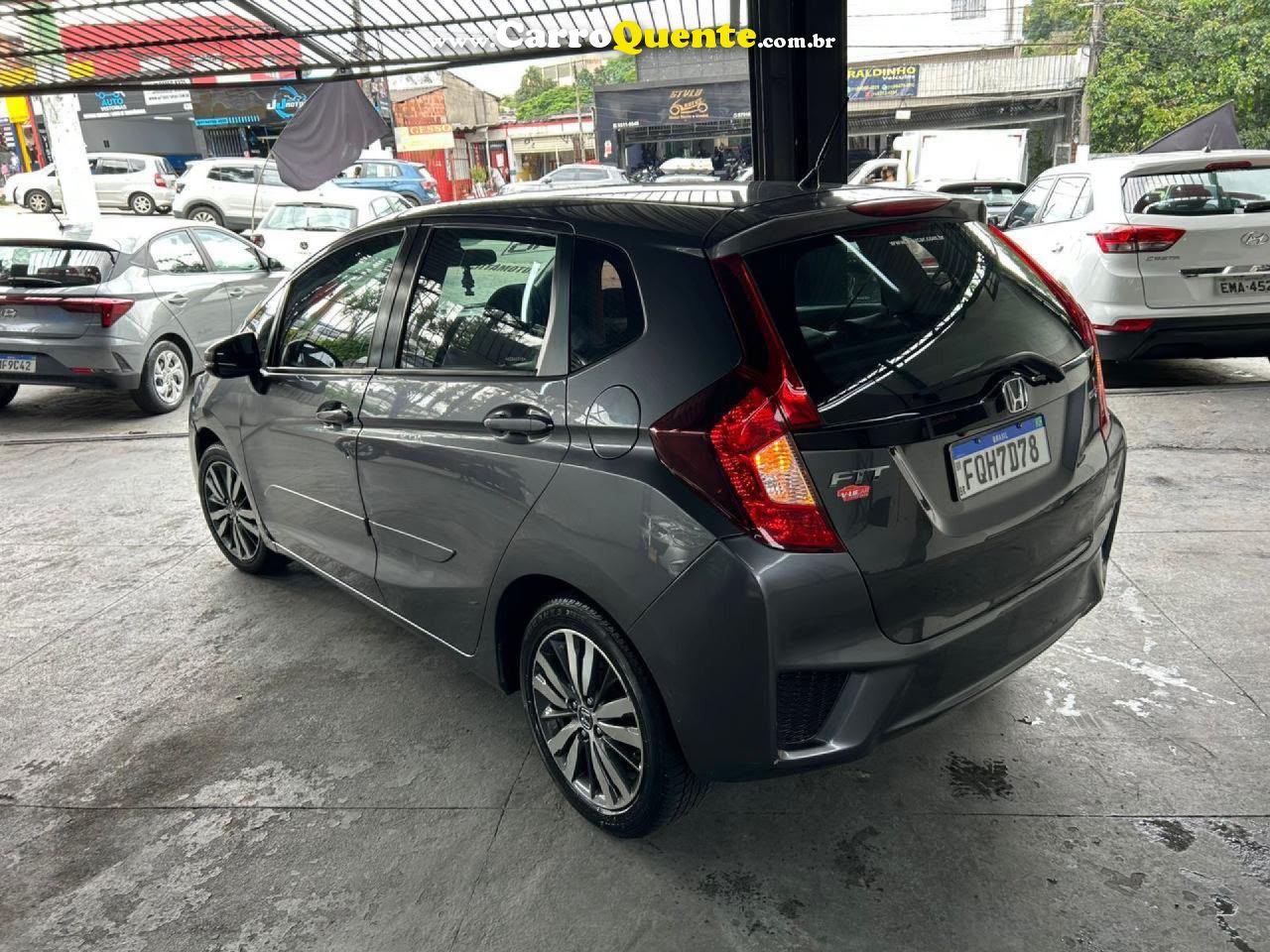 HONDA   FIT EXL 1.5 FLEXFLEXONE 16V 5P AUT   CINZA 2016 1.5 FLEX - Loja