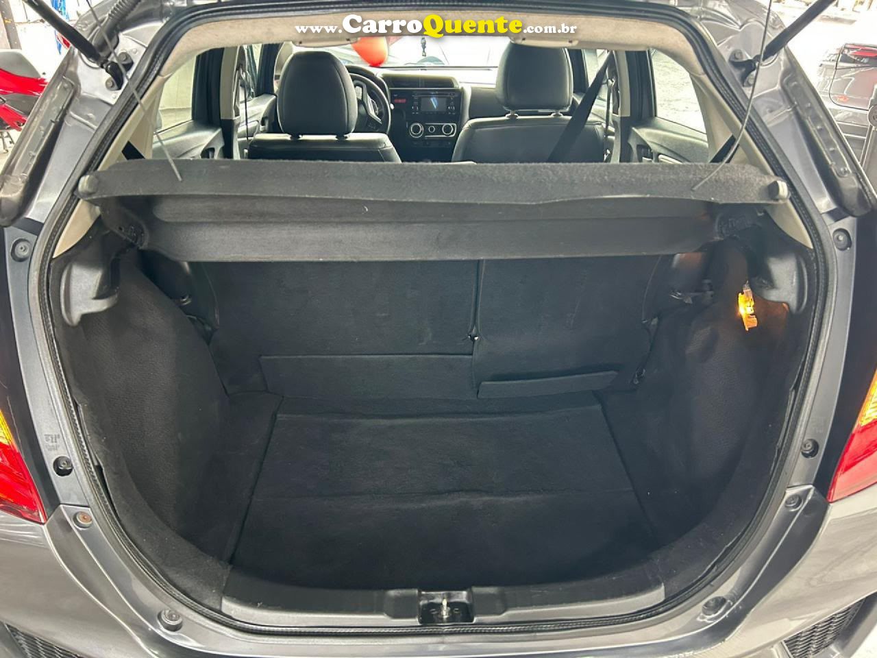HONDA   FIT EXL 1.5 FLEXFLEXONE 16V 5P AUT   CINZA 2016 1.5 FLEX - Loja