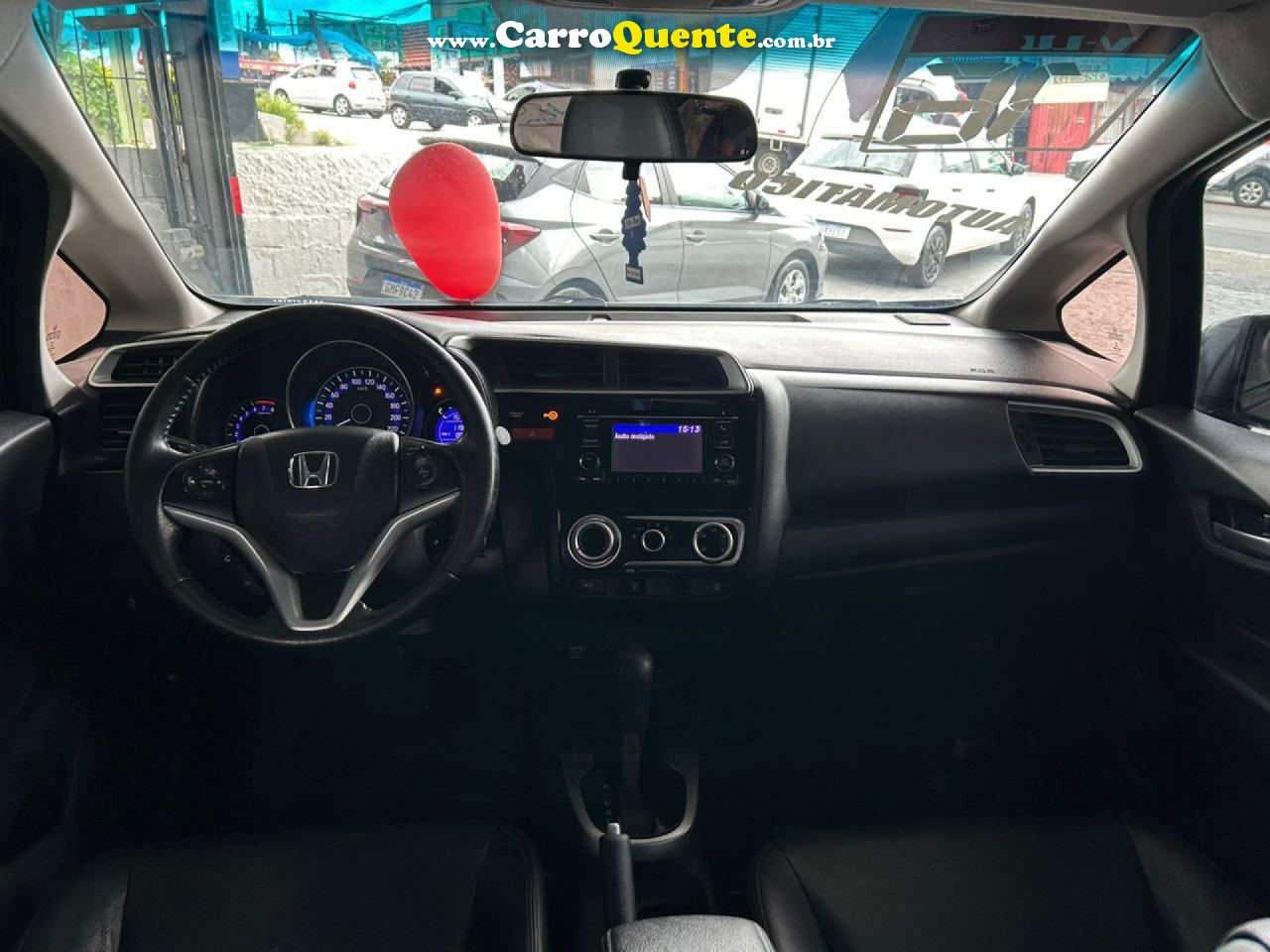 HONDA   FIT EXL 1.5 FLEXFLEXONE 16V 5P AUT   CINZA 2016 1.5 FLEX - Loja