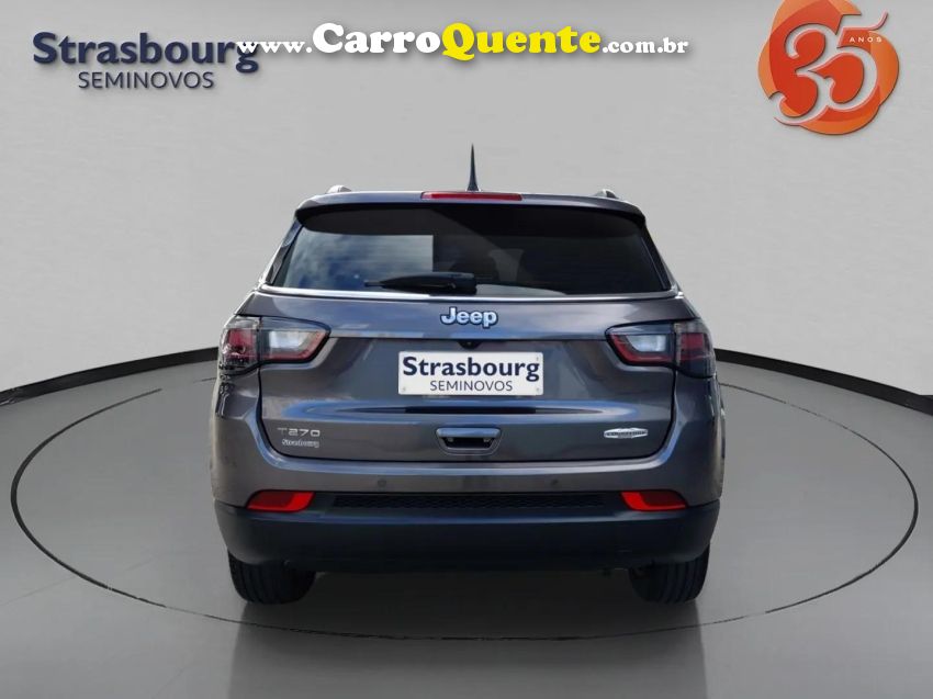 JEEP COMPASS 1.3 T270 TURBO FLEX LONGITUDE AT6 - Loja