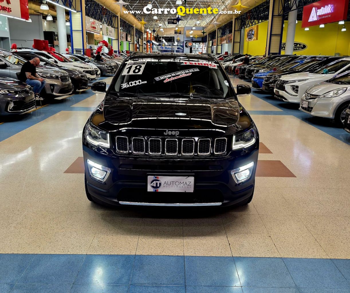 JEEP COMPASS 2.0 16V LIMITED 2018 - Loja