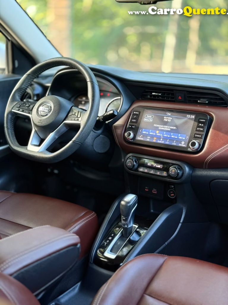 NISSAN   KICKS EXCLUSIVE 1.6 16V FLEX AUT.   BRANCO 2022 1.6 FLEX - Loja