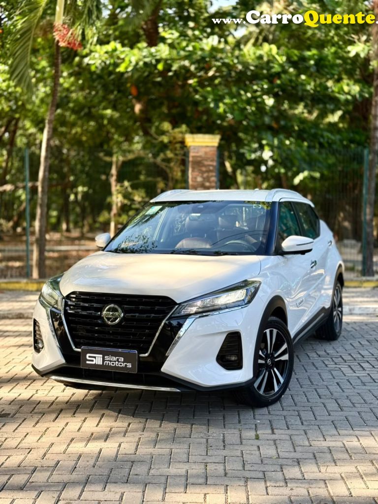 NISSAN   KICKS EXCLUSIVE 1.6 16V FLEX AUT.   BRANCO 2022 1.6 FLEX - Loja