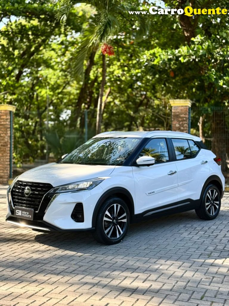 NISSAN   KICKS EXCLUSIVE 1.6 16V FLEX AUT.   BRANCO 2022 1.6 FLEX - Loja
