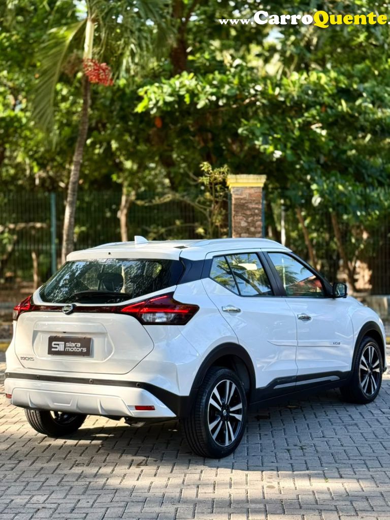 NISSAN   KICKS EXCLUSIVE 1.6 16V FLEX AUT.   BRANCO 2022 1.6 FLEX - Loja