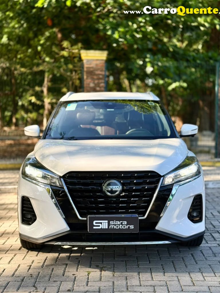 NISSAN   KICKS EXCLUSIVE 1.6 16V FLEX AUT.   BRANCO 2022 1.6 FLEX - Loja