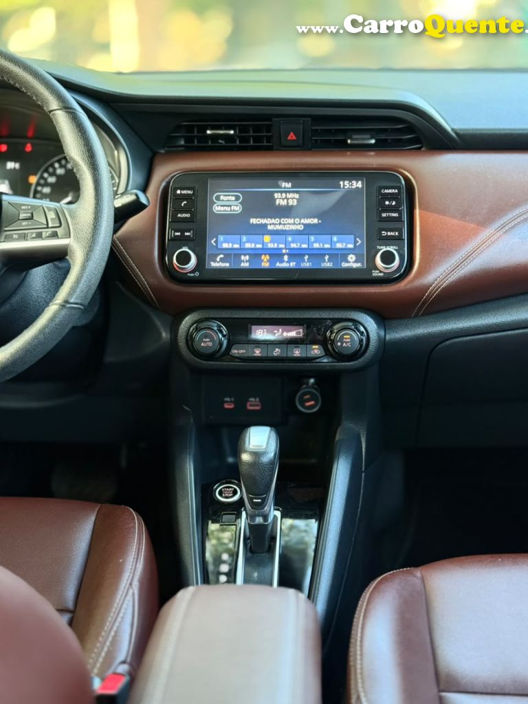 NISSAN   KICKS EXCLUSIVE 1.6 16V FLEX AUT.   BRANCO 2022 1.6 FLEX - Loja