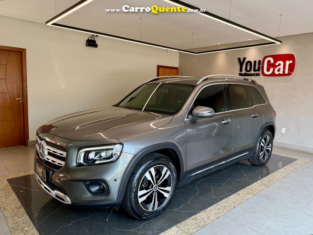 MERCEDES-BENZ   M. BENZ GLB200 ADVANCE   CINZA 2021 1.3 GASOLINA - Loja