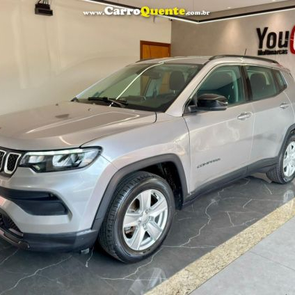 JEEP   COMPASS SPORT T270 1.3 TB 4X2 FLEX AUT.   PRATA 2022 1.3 FLEX