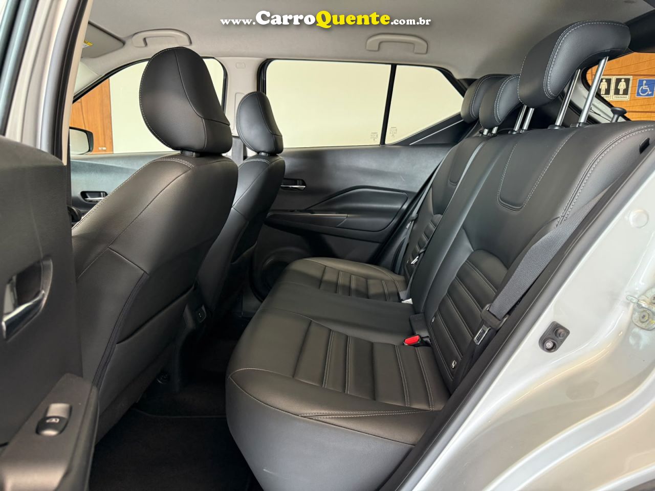 NISSAN   KICKS ADVANCE 1.6 16V FLEX AUT.   PRATA 2023 1.6 FLEX - Loja