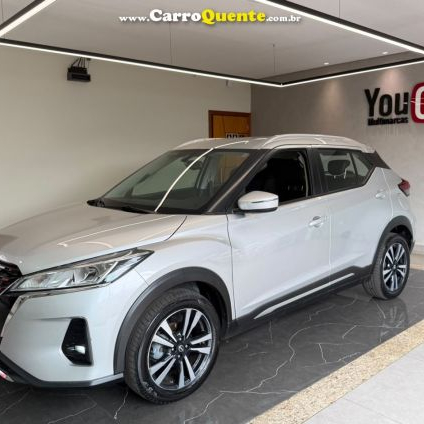 NISSAN   KICKS ADVANCE 1.6 16V FLEX AUT.   PRATA 2023 1.6 FLEX