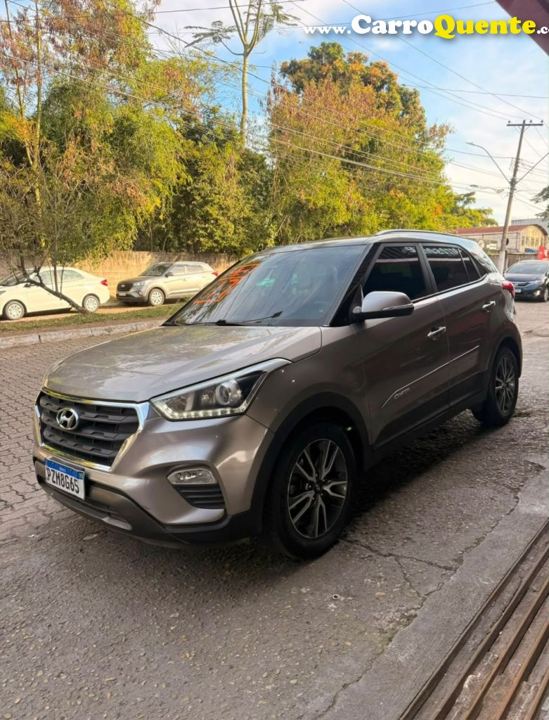 HYUNDAI   CRETA PRESTIGE 2.0 16V FLEX AUT.   PRATA 2017 2.0 FLEX - Loja