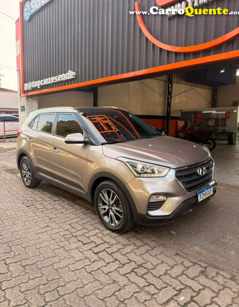 HYUNDAI   CRETA PRESTIGE 2.0 16V FLEX AUT.   PRATA 2017 2.0 FLEX - Loja