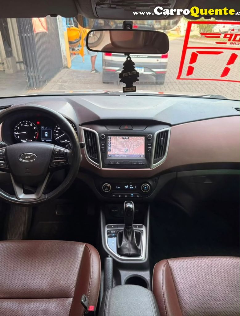 HYUNDAI   CRETA PRESTIGE 2.0 16V FLEX AUT.   PRATA 2017 2.0 FLEX - Loja