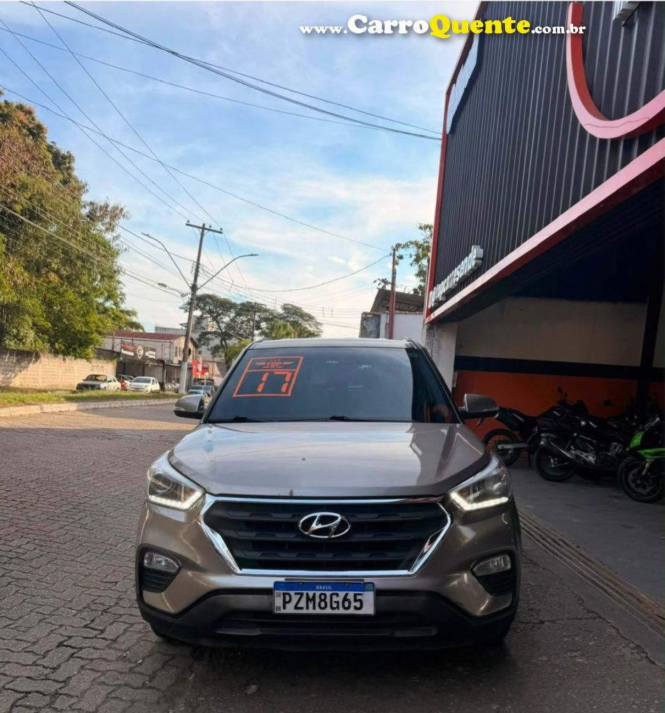 HYUNDAI   CRETA PRESTIGE 2.0 16V FLEX AUT.   PRATA 2017 2.0 FLEX - Loja