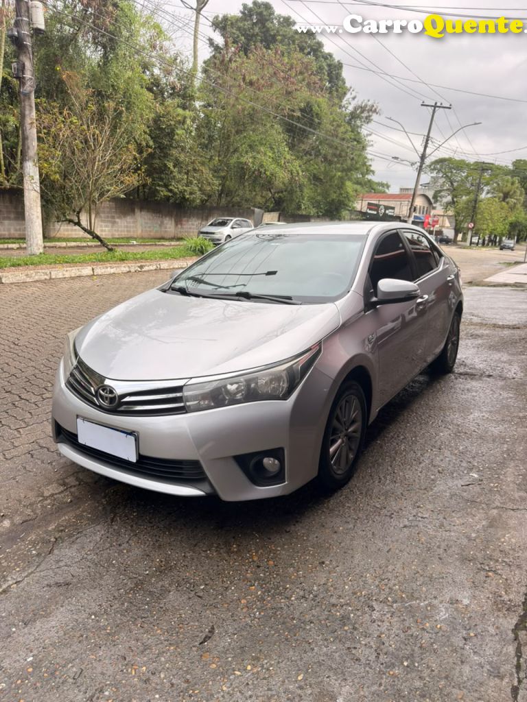 TOYOTA   COROLLA XEI 2.0 FLEX 16V AUT.   PRATA 2016 2.0 FLEX - Loja