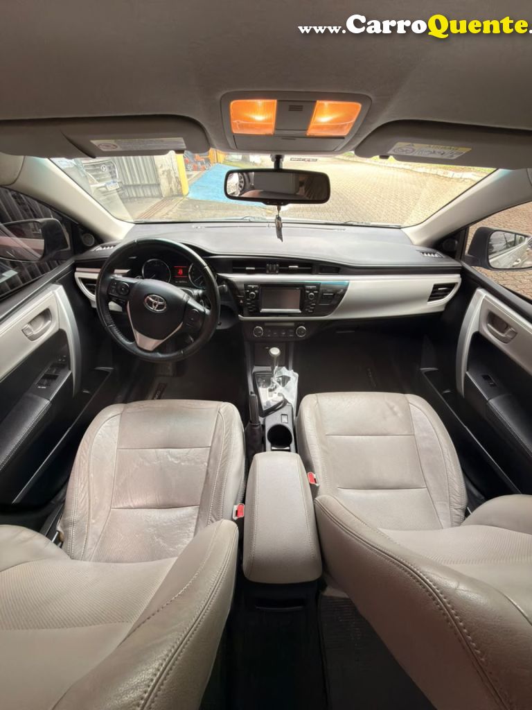 TOYOTA   COROLLA XEI 2.0 FLEX 16V AUT.   PRATA 2016 2.0 FLEX - Loja
