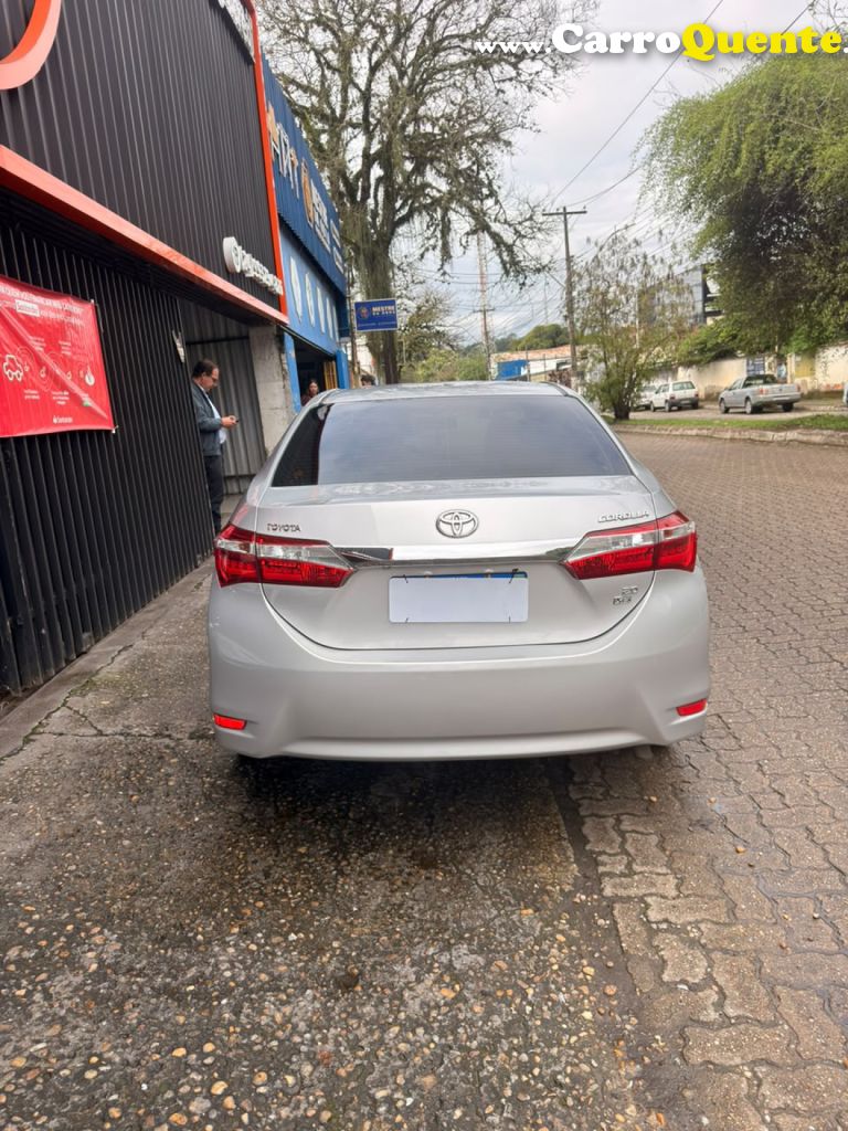 TOYOTA   COROLLA XEI 2.0 FLEX 16V AUT.   PRATA 2016 2.0 FLEX - Loja