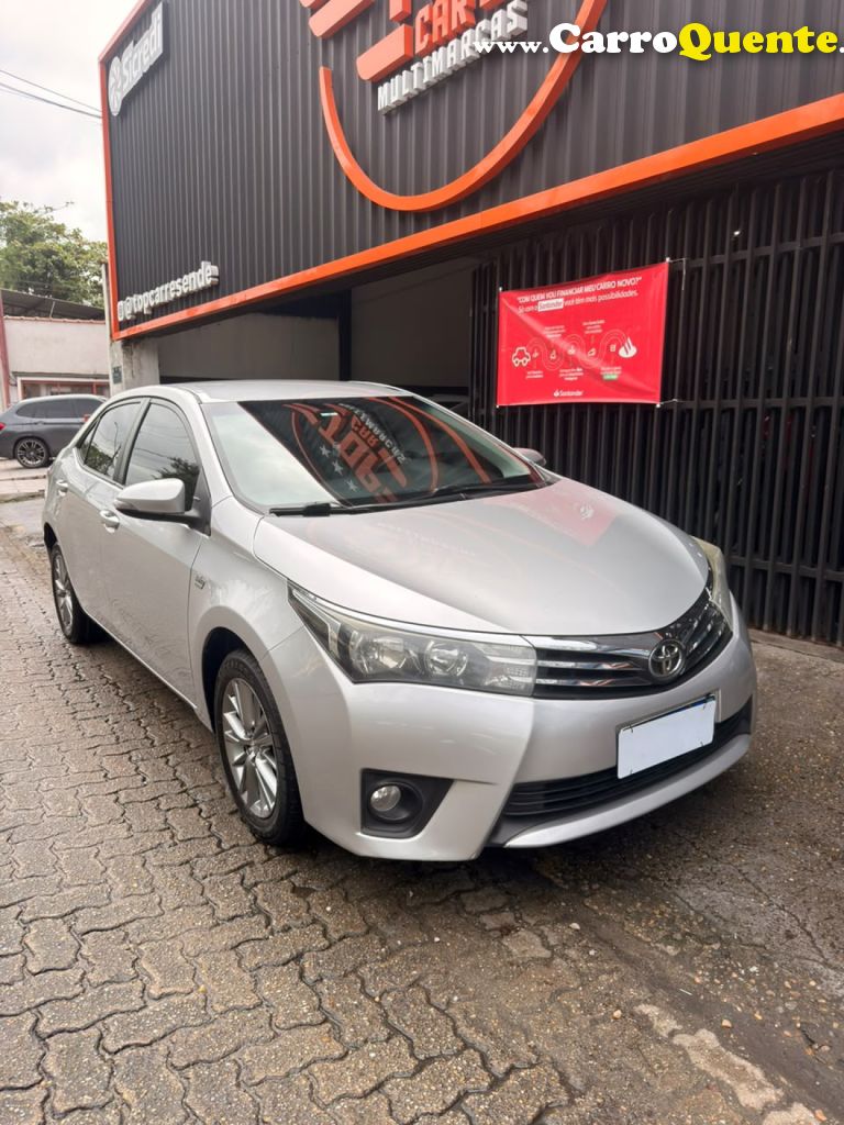 TOYOTA   COROLLA XEI 2.0 FLEX 16V AUT.   PRATA 2016 2.0 FLEX - Loja