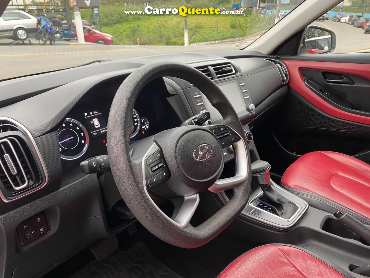 HYUNDAI   CRETA COMFORT 1.0 TB 12V FLEX AUT.   BRANCO 2023 1.0 FLEX - Loja