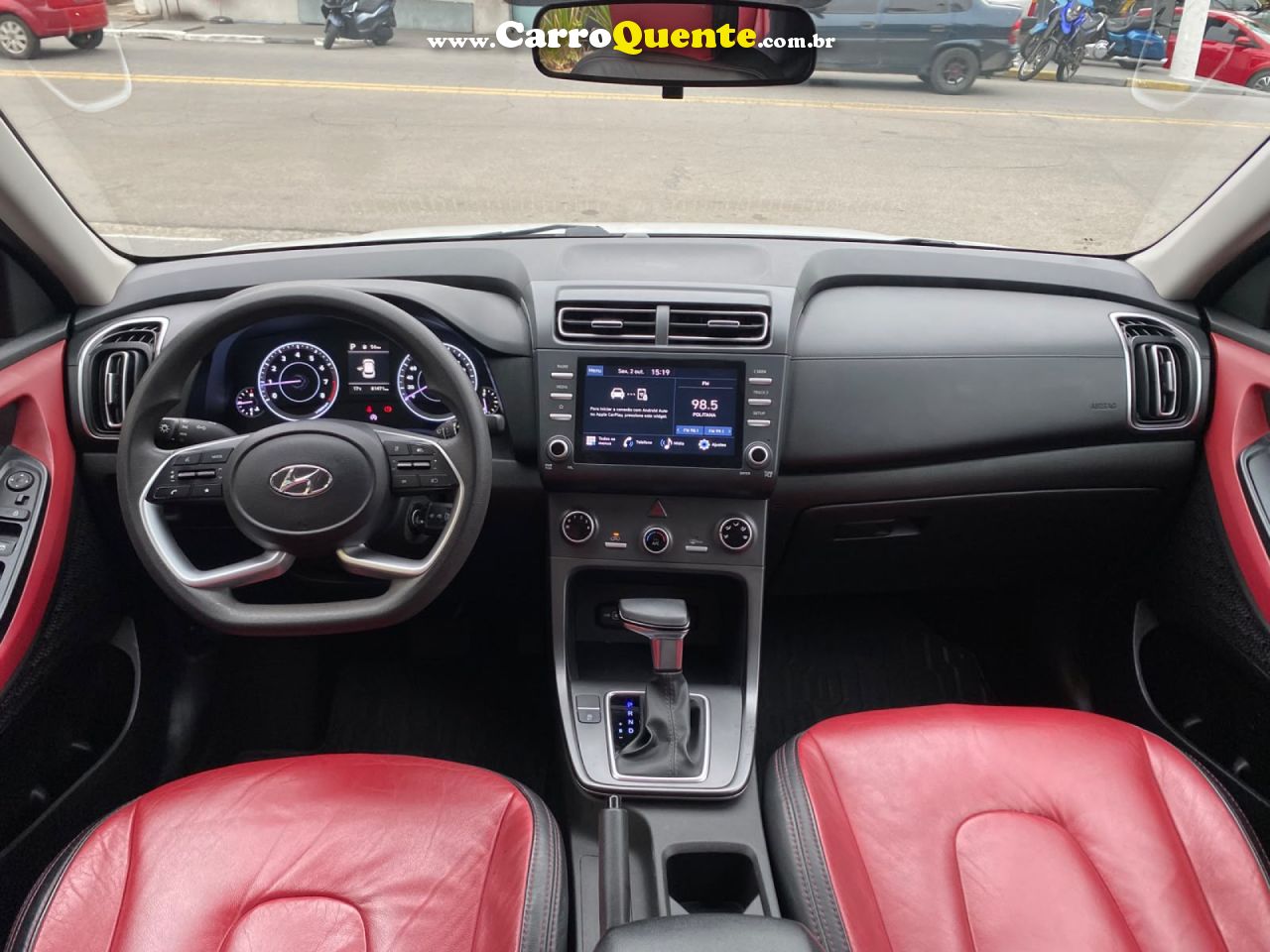 HYUNDAI   CRETA COMFORT 1.0 TB 12V FLEX AUT.   BRANCO 2023 1.0 FLEX - Loja