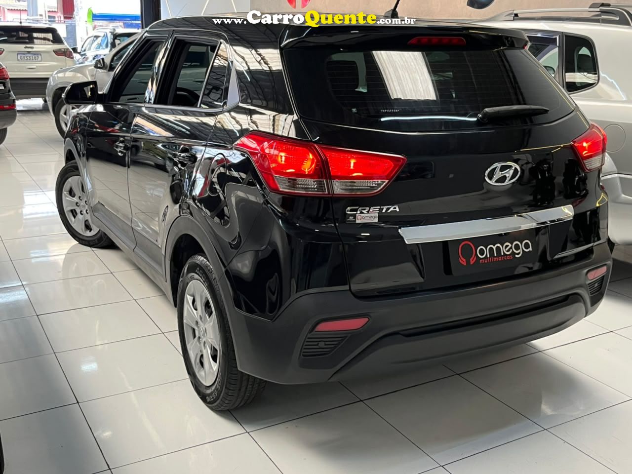 HYUNDAI   CRETA ATTITUDE 1.6 16V FLEX MEC.   PRETO 2019 1.6 FLEX - Loja