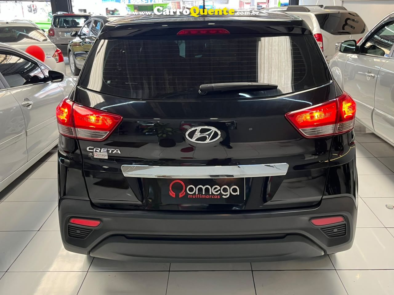 HYUNDAI   CRETA ATTITUDE 1.6 16V FLEX MEC.   PRETO 2019 1.6 FLEX - Loja