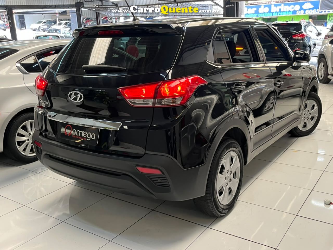 HYUNDAI   CRETA ATTITUDE 1.6 16V FLEX MEC.   PRETO 2019 1.6 FLEX - Loja