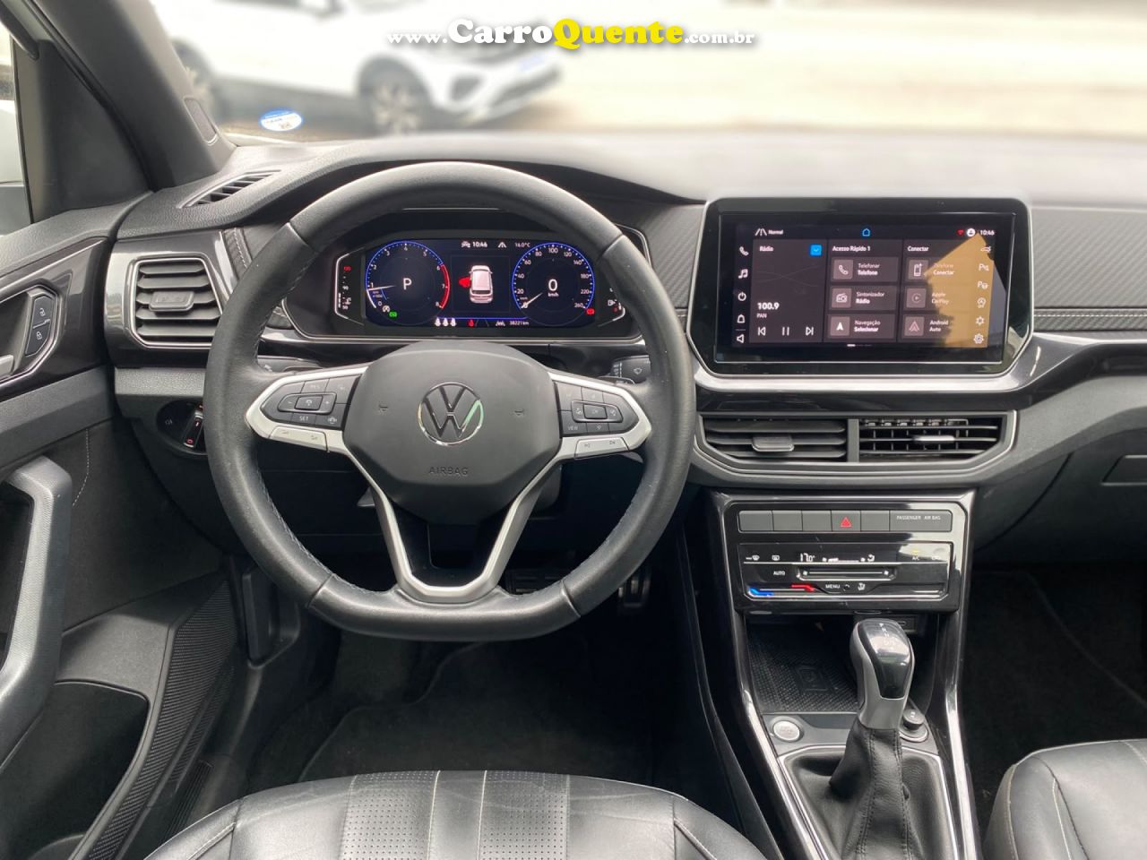VOLKSWAGEN   T-CROSS HIGHLINE 1.4 TSI FLEX 16V 5P AUT   BRANCO 2025 1.4 FLEX - Loja