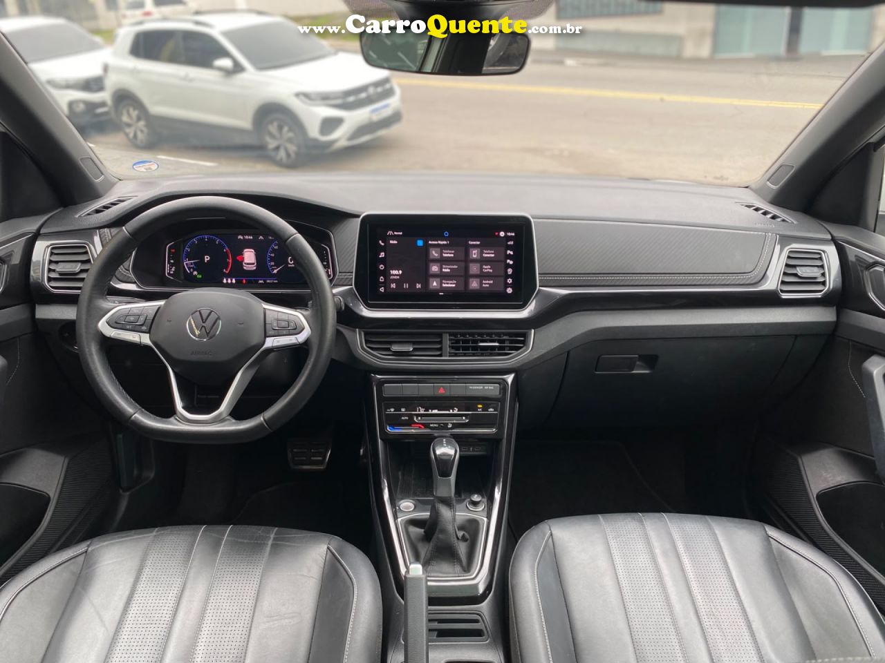 VOLKSWAGEN   T-CROSS HIGHLINE 1.4 TSI FLEX 16V 5P AUT   BRANCO 2025 1.4 FLEX - Loja