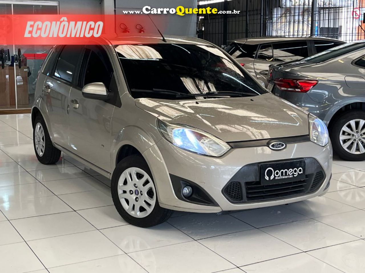 FORD   FIESTA 1.0 8V FLEXCLASS 1.0 8V FLEX 5P   PRATA 2014 1.0 FLEX - Loja
