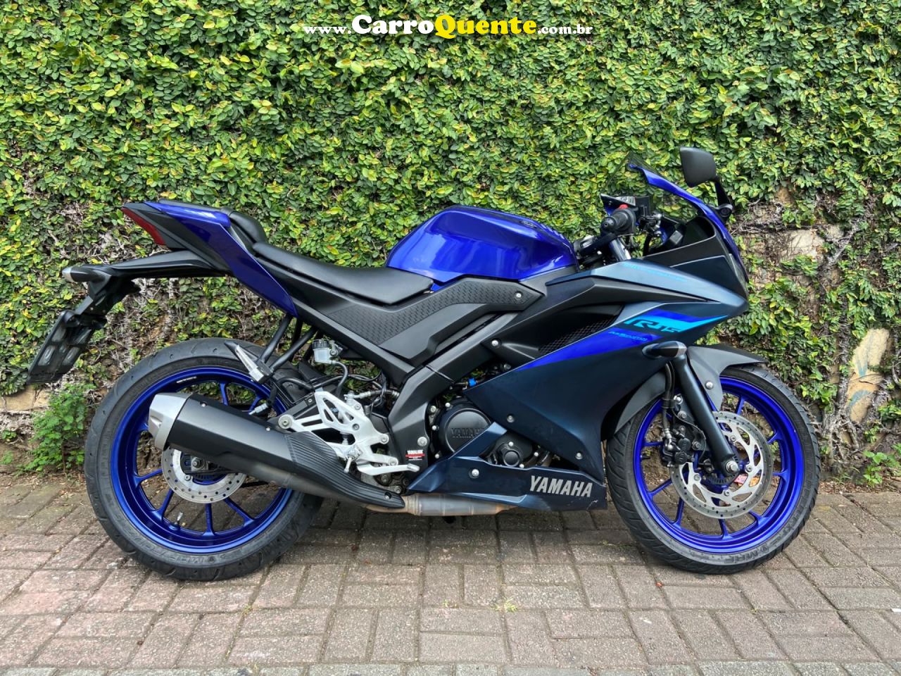 YAMAHA    YZF R15 ABS   AZUL 2025 150 GASOLINA - Loja
