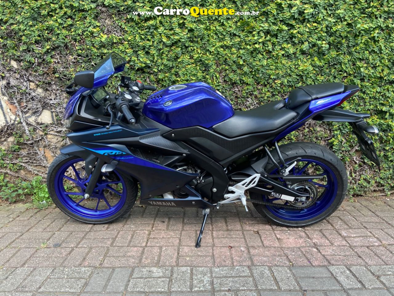 YAMAHA    YZF R15 ABS   AZUL 2025 150 GASOLINA - Loja