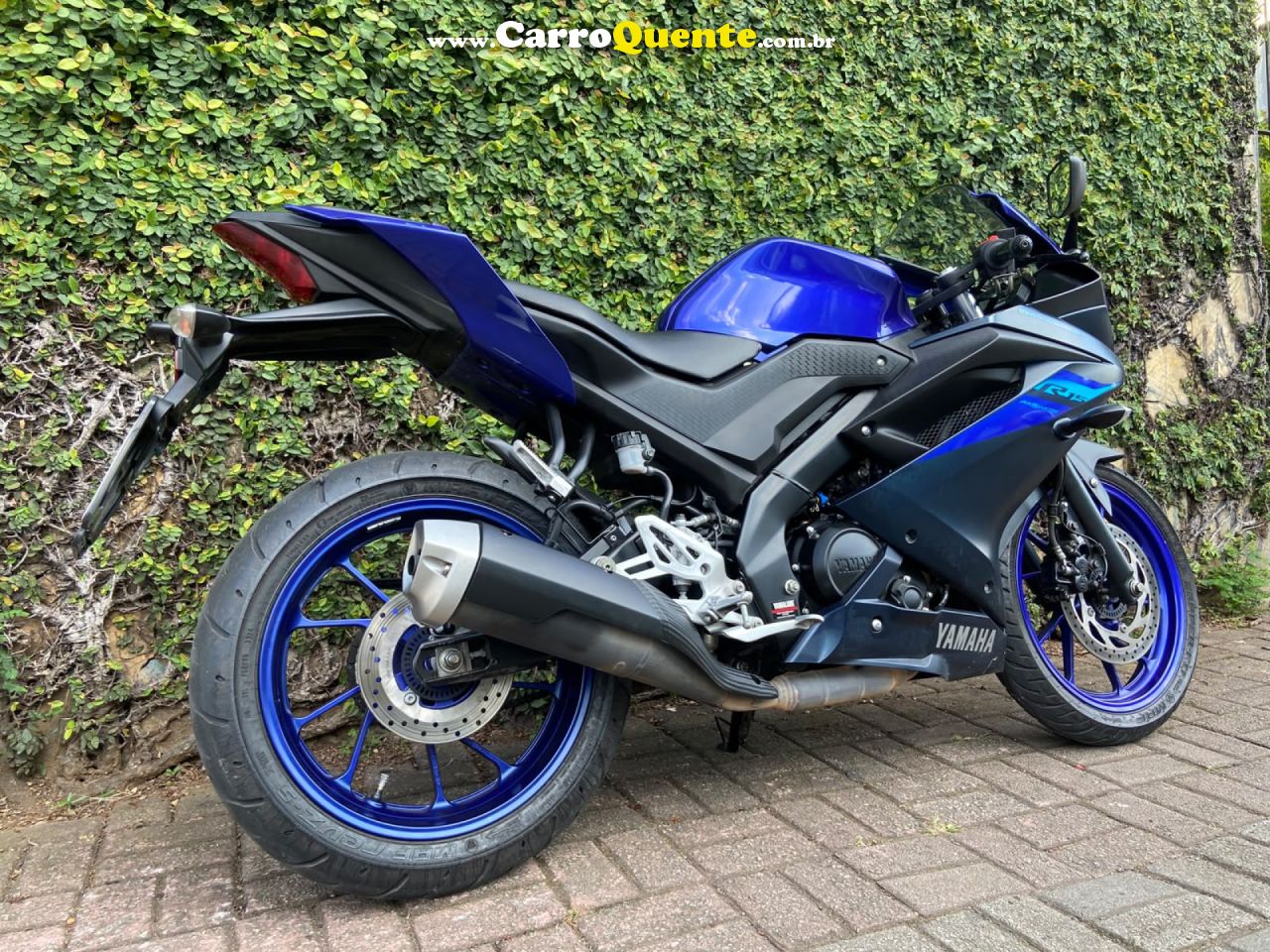 YAMAHA    YZF R15 ABS   AZUL 2025 150 GASOLINA - Loja