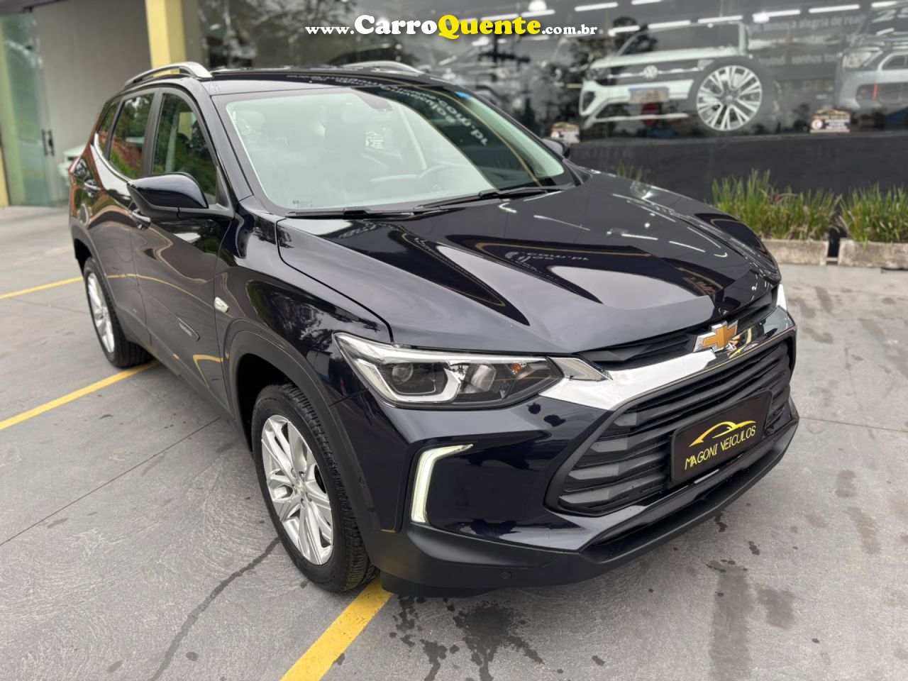 CHEVROLET   TRACKER LTZ 1.2 TURBO 12V FLEX AUT.   AZUL 2021 1.2 FLEX - Loja