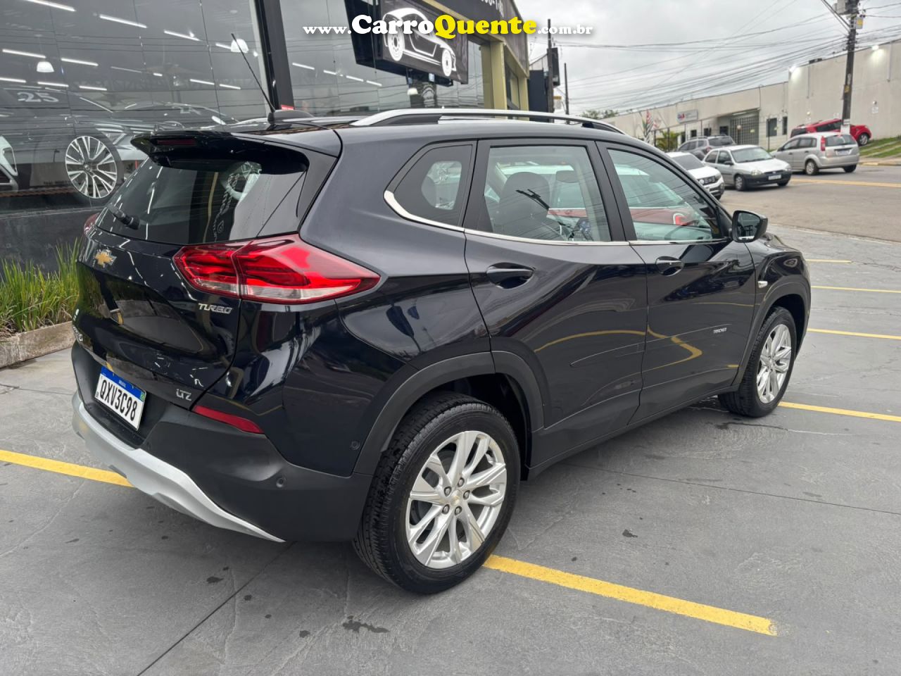 CHEVROLET   TRACKER LTZ 1.2 TURBO 12V FLEX AUT.   AZUL 2021 1.2 FLEX - Loja